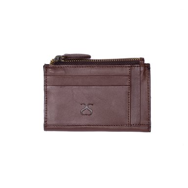 MONEDERO CARUSSO TARJETERO MUJER AFRICANO CHOCOLATE