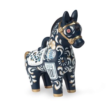 POTRILLO DE PUCARÁ AZUL Y BLANCO - CLUB ALIANZA LIMA 20 CM