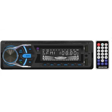 AUTORADIO CM-1203MA BLUETOOTH 1 DIN BRAXYSTERN FM MP3 USB
