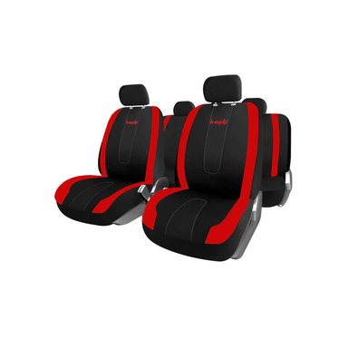 FUNDA DE ASIENTO ADV1462RD AUTO CAMIONETA UNIVERSAL B-EQUIP 11 PIEZAS