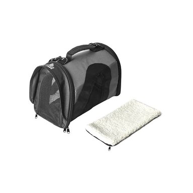 BOLSO PERRO Y GATO PS1300 VIAJE MASCOTA PETS SAFE MALETÍN GUACAL AUTO GRIS PETSAFE - 2