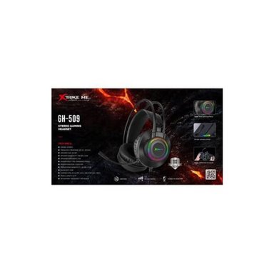 AUDÍFONOS CON MICRÓFONO GAMER XTRIKE ME GH-509 RGB PC PS4 - 3