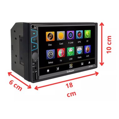 AUTORADIO BOWMANN DD-5600L MIRRORLINK 2 DIN 7' TÁCTIL HD BT USB - 3