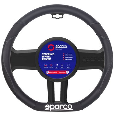 FUNDA CUBRE VOLANTE SPARCO BASE PLANA SPS113 NEGRO