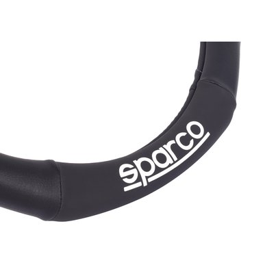 FUNDA CUBRE VOLANTE SPARCO BASE PLANA SPS113 NEGRO - 4