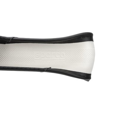 FUNDA CUBRE VOLANTE SPARCO LOGO METÁLICO SPS111GR GRIS NEGRO - 5
