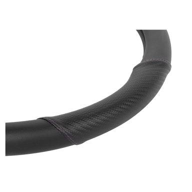 FUNDA CUBRE VOLANTE SPARCO LOGO METÁLICO SPS111GR GRIS NEGRO - 6