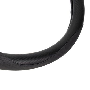 FUNDA CUBRE VOLANTE SPARCO SPS123RD FIBRA CARBONO NEGRO ROJO - 5