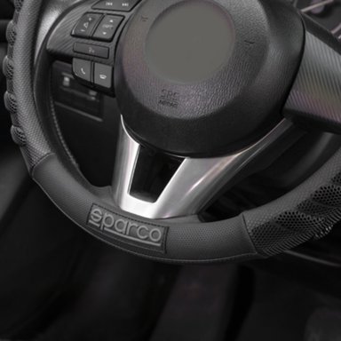 SET CUBRE VOLANTE + HOMBRERAS SPARCO NEGRO SPS107BK_C - 4