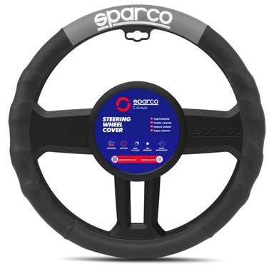 FUNDA CUBRE VOLANTE DEPORTIVO SPARCO GRIS OSCURO SPC1111GR-P - 2