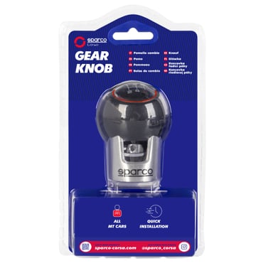 PERILLA POMO PALANCA DE CAMBIO SPARCO NEGRO SPC0105BK - 3