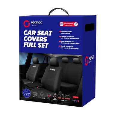 FUNDA CUBRE ASIENTOS SPARCO NEGRO SPS441BK_CL - 3