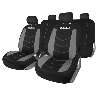FUNDA CUBRE ASIENTOS UNIVERSAL SPARCO NEGRO GRIS SPS431GR_CB