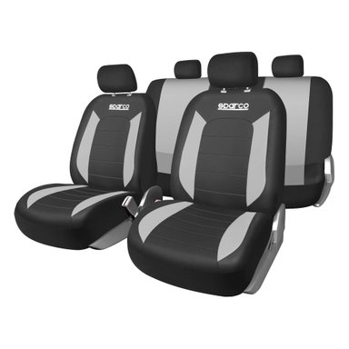 SET DE FUNDAS SPARCO SPS426GR_CB CUBRE ASIENTOS NEGRO GRIS