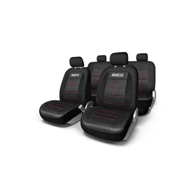 SPARCO SET DE FUNDAS NG / RJ SPS405PVCRD_CB