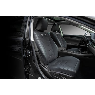 FUNDA CUBRE ASIENTO 3D PARA AUTO SPARCO INDIVIDUAL SPS434BK - 2