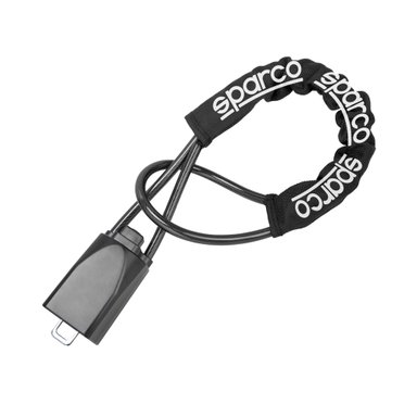 TRABA VOLANTE DE AUTO SPARCO NEGRO SPT180BK