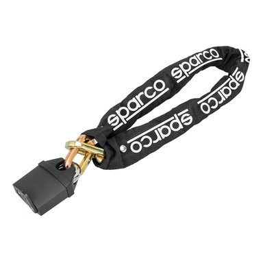 CANDADO DE SEGURIDAD PARA RUEDA DE REPUESTO SPARCO NEGRO SPT181BK