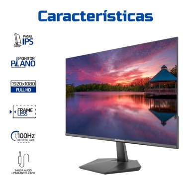 MONITOR GAMER BOWMANN 22'' BW-22MF FULL HD IPS 100 HZ PLANO SIN BORDES 1920X1080 - 2