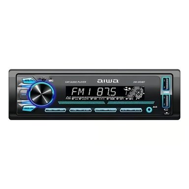AUTORADIO AIWA AW-3240BT BLUETOOTH USB AUX 7 COLORES PANEL DESMONTABLE