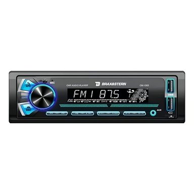 AUTORADIO CM-1303 BLUETOOTH AUX DESMONTABLE USBX2 7 COLORES BRAXYSTERN