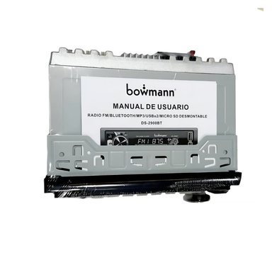 AUTORADIO BOWMANN DS-2900BT BLUETOOTH AUX DESMONTABLE USBX2 7 COLORES - 5