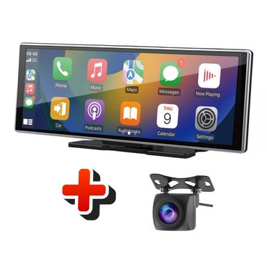 PANTALLA DE NAVEGACION AIWA PARA AUTO 10'' CARPLAY INALAMBRICO AW-10PND
