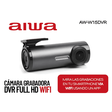 CAMARA  PARA AUTO AIWA GRABADORA DVR FULL HD WIFI 32GB AW-W15DVR - 2