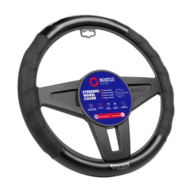 CUBRE VOLANTE NEGRO PARA AUTO SPS105BK