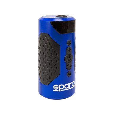 COMPRESOR PORTÁTIL SPARCO PARA NEUMÁTICOS E INFLABLES 70 W 100 PSI SPT806