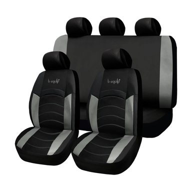 SET DE FUNDAS PARA ASIENTO DE AUTOS B-EQUIP BEQ1427PVC - 1