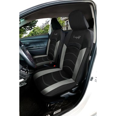 SET DE FUNDAS PARA ASIENTO DE AUTOS B-EQUIP BEQ1427PVC - 2