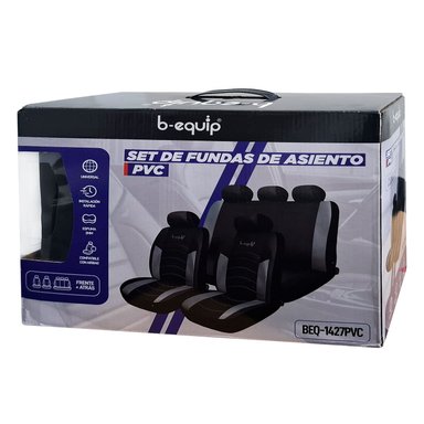 SET DE FUNDAS PARA ASIENTO DE AUTOS B-EQUIP BEQ1427PVC - 5