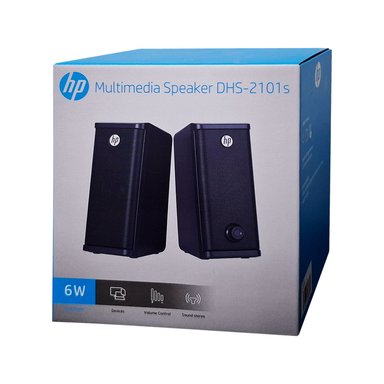 PARLANTES MULTIMEDIA HP PARA PC CON CONTROL DE VOLUMEN 6W DHS-2101s - 4