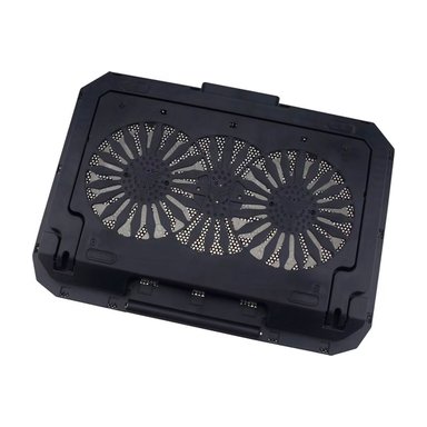 BASE COOLER PARA LAPTOP NEGRO 2 VENTILADORES USB LED XTRIKE ME FN-818 - 4