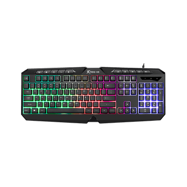 COMBO GAMER XTRIKE ME 4 EN 1 TECLADO + AUDIFONOS RGB + MOUSE 7200 + PAD NEGRO - 2