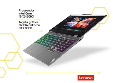 LAPTOP LENOVO LOQ 15IAX9 15.6' FHD 144HZ INTEL CORE I5 RTX3050 16GB 512GB SSD - 3