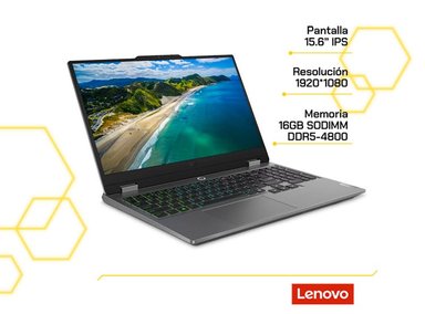 LAPTOP LENOVO LOQ 15IAX9 15.6' FHD 144HZ INTEL CORE I5 RTX3050 16GB 512GB SSD - 4