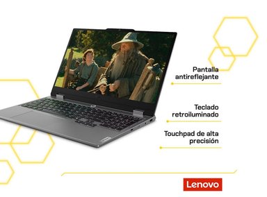 LAPTOP LENOVO LOQ 15IAX9 15.6' FHD 144HZ INTEL CORE I5 RTX3050 16GB 512GB SSD - 5