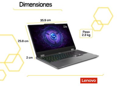 LAPTOP LENOVO LOQ 15IAX9 15.6' FHD 144HZ INTEL CORE I5 RTX3050 16GB 512GB SSD - 9