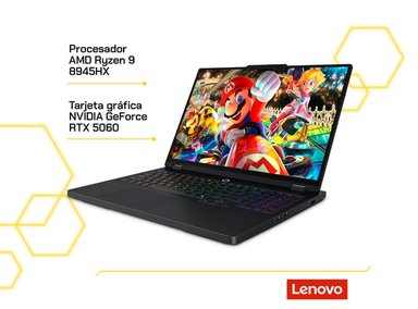 LAPTOP LENOVO LEGION PRO 5 16ADR10 RYZEN 9 RTX 5060 32GB 1TB SSD 16 WQXGA 240HZ - 6