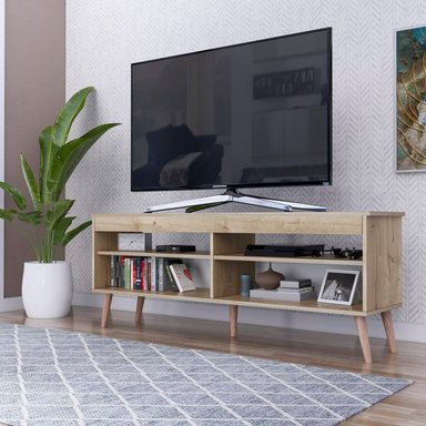 MESA DE TV MOVENDA MUEBLES NOVO HAMBURGO 65' MOVENDA DUNA - 2