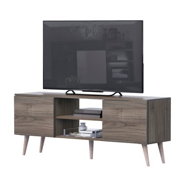 MESA DE TV MOVENDA MUEBLES ROCA SALES 65' 2 PUERTAS MOVENDA GALES