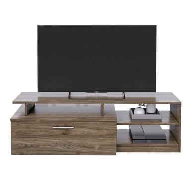 MESA DE TV MOVENDA MUEBLES CANOAS 55' 1 PUERTA MOVENDA GALES