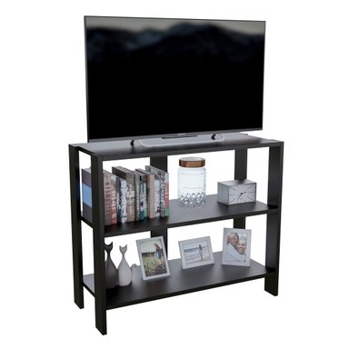 MESA DE TV MOVENDA MUEBLES SLIM 39' MOVENDA NEGRO