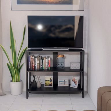 MESA DE TV MOVENDA MUEBLES SLIM 39' MOVENDA NEGRO - 2