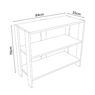 MESA DE TV MOVENDA MUEBLES SLIM 39' MOVENDA NEGRO - 4