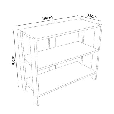 MESA DE TV MOVENDA MUEBLES SLIM 39' MOVENDA GALES - 4