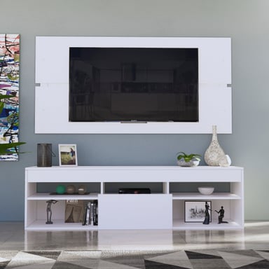 CENTRO DE ENTRETENIMIENTO MOVENDA MUEBLES SAO SEBASTIAO 65' MOVENDA BLANCO - 2