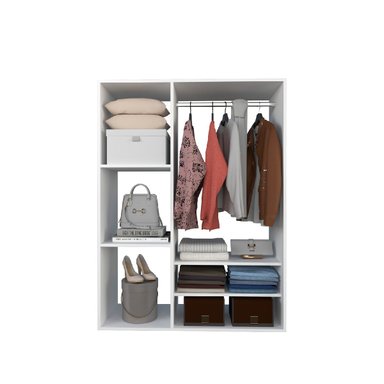 ROPERO LEON 04 REPISAS MOVENDA BLANCO